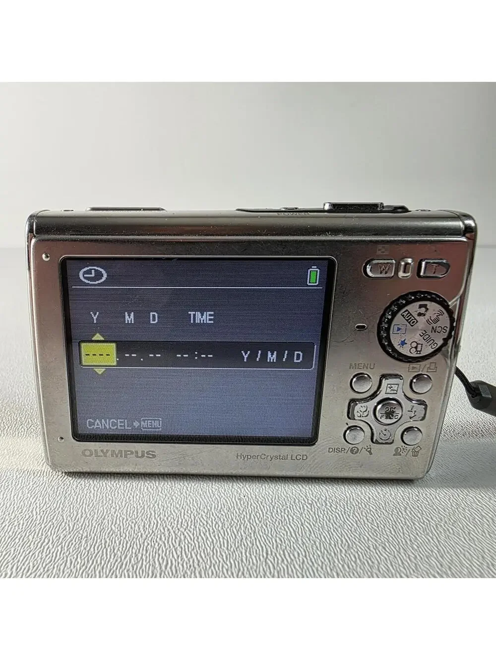 Olympus Stylus 1030SW 10.1MP Digital Camera - Green w/ Battery